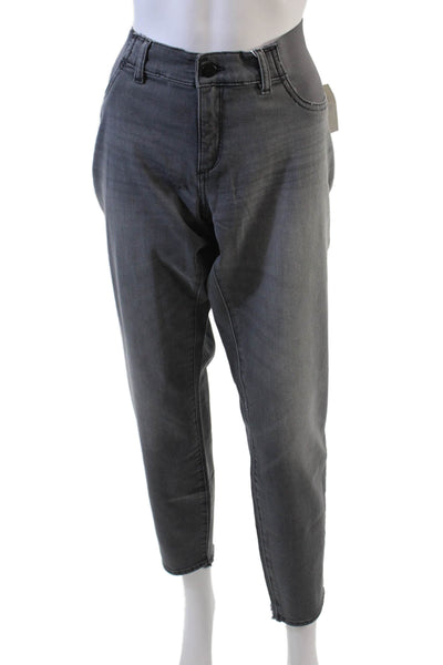 DL1961 Womens Emma Skinny Maternity Instasculpt Jeans - Overcast Size 33