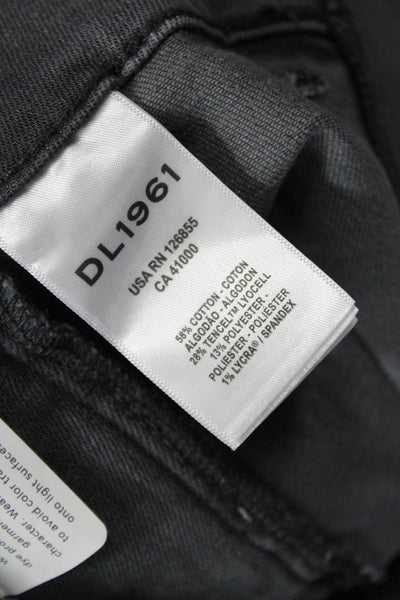 DL1961 Womens Emma Skinny Maternity Instasculpt Jeans - Overcast Size 33