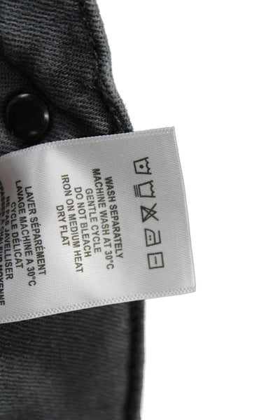 DL1961 Womens Emma Skinny Maternity Instasculpt Jeans - Overcast Size 33