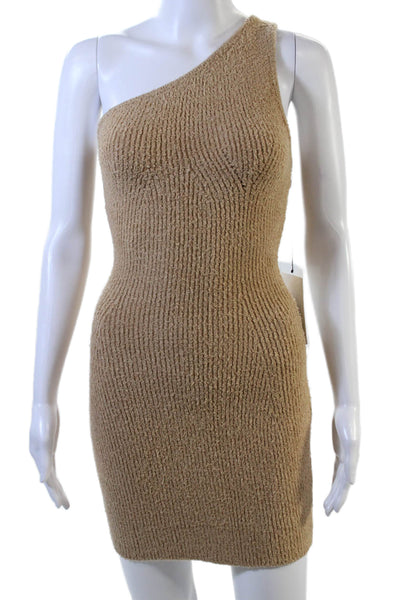 WARDROBE.NYC Womens HB Mini Dress - Beige Size XS