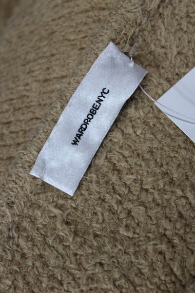 WARDROBE.NYC Womens HB Mini Dress - Beige Size XS