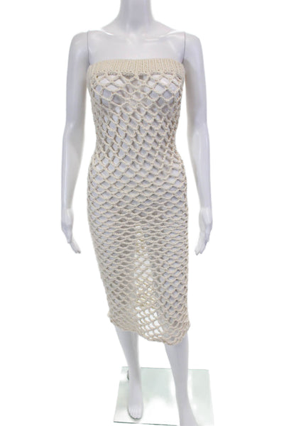 Nia Thomas Womens Mrida Skirt - Cream Size XS