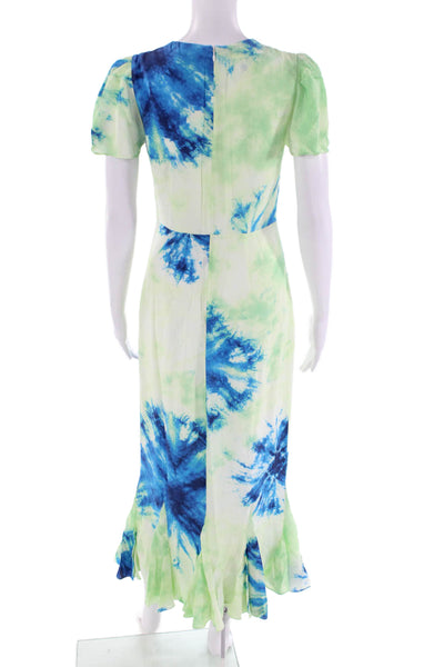 RHODE Womens Lulani Dress - Tie Dye Size 0