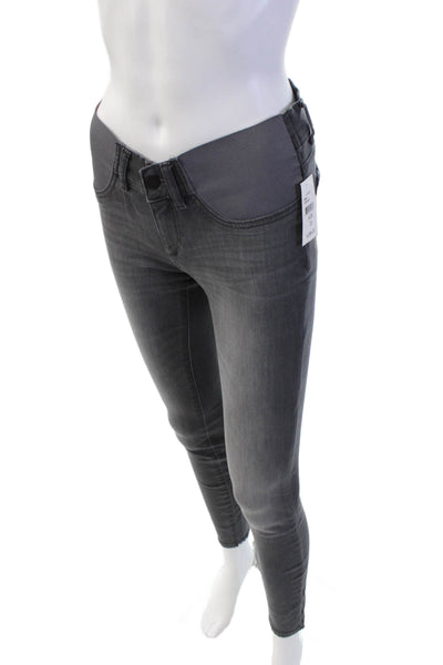 DL1961 Womens Emma Skinny Maternity Instasculpt Jeans - Overcast Size 23