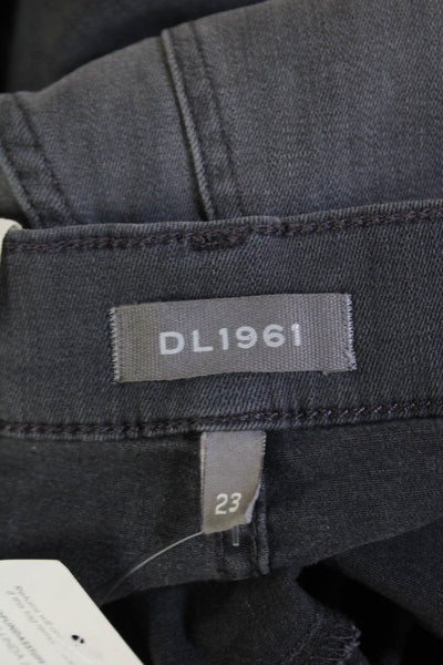 DL1961 Womens Emma Skinny Maternity Instasculpt Jeans - Overcast Size 23