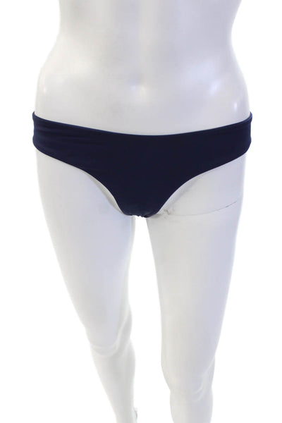 LSPACE Womens Sandy Bikini Bottoms - Midnight Blue Size M