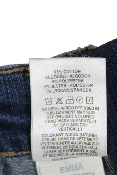DL1961 Womens Emma Power Legging Skinny Maternity Jeans - Strobe Size 23