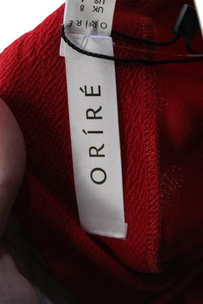 Orire Womens June Dress - Orange Size 8