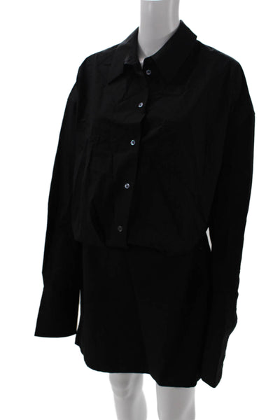 Interior Womens The Tutto Mini Dress - Black Size 8