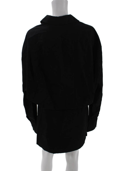 Interior Womens The Tutto Mini Dress - Black Size 8