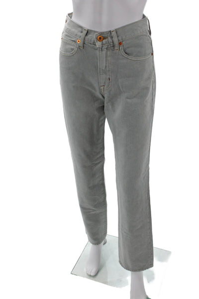 SLVRLAKE Womens Sophie Long Jeans - Agate Grey Size 24