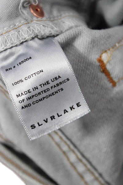 SLVRLAKE Womens Sophie Long Jeans - Agate Grey Size 24