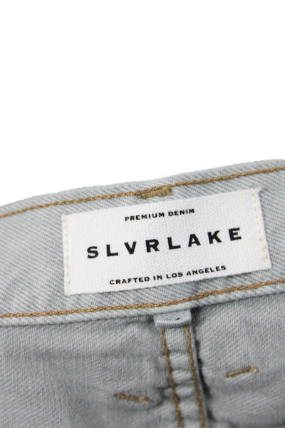 SLVRLAKE Womens Sophie Long Jeans - Agate Grey Size 24