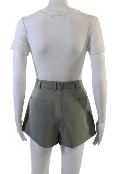 James Jeans Women's Hook Closure Pocket Pleated Mini Skort Gray Size 27