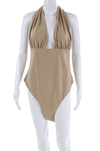 Nomads Womens Isle One Piece - Taupe Size 5XL