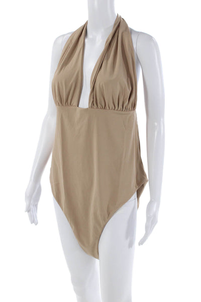 Nomads Womens Isle One Piece - Taupe Size 5XL