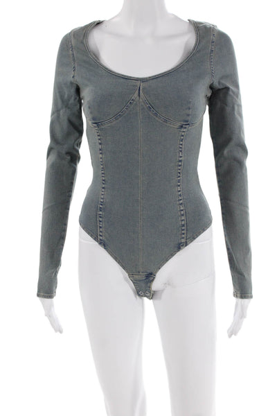 Oak & Acorn Womens Premiere Thong Bodysuit - Res Size XS