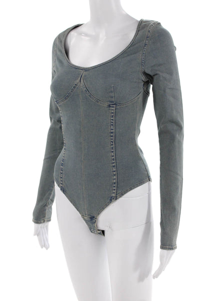 Oak & Acorn Womens Premiere Thong Bodysuit - Res Size XS