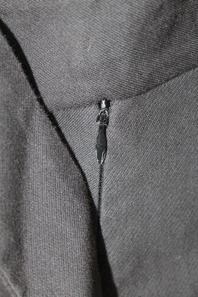 Sandro Womens Side Zip Belted Pocket Front Short Shorts Black Cotton Size FR 36