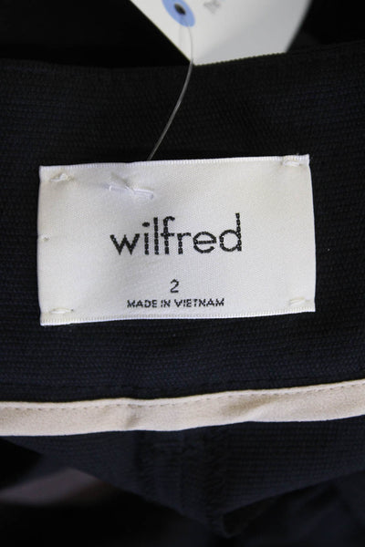 Wilfred Womens High Rise Belted Knit Short Shorts Black Size 2