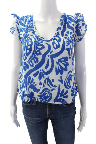 Velvet Womens Aleah Top - Blue Size XS