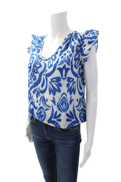 Velvet Womens Aleah Top - Blue Size XS