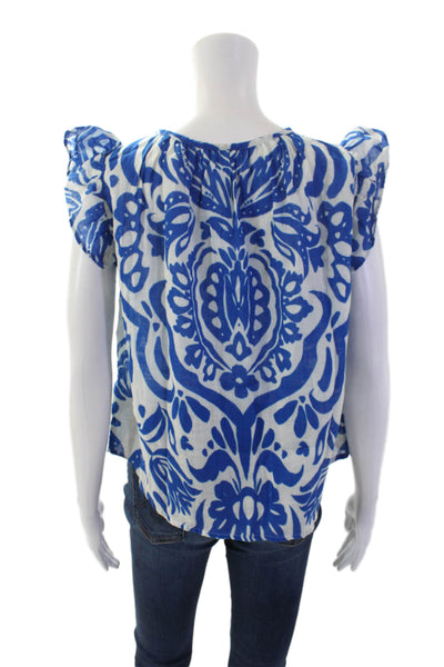 Velvet Womens Aleah Top - Blue Size XS