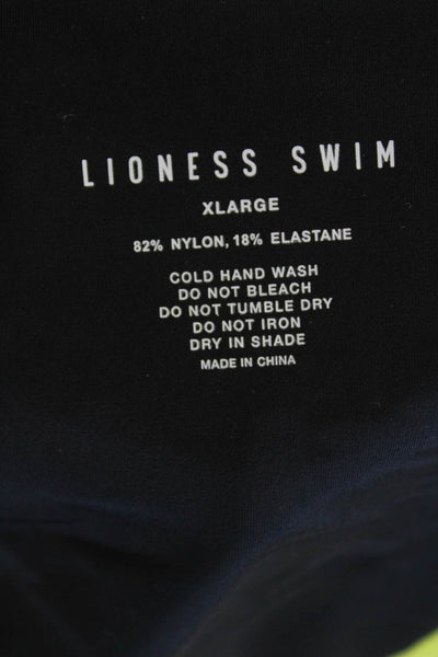 Lioness Womens Soulmate Bikini Bottoms - Onyx Size XL