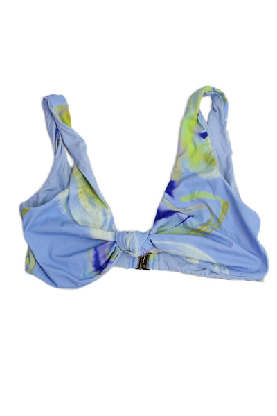 Nomads Womens Playa Bikini Top - Geode Print/Sky Size 3XL