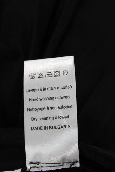 rabanne Womens Crystal Brooch Maxi Skirt - Black Size 34
