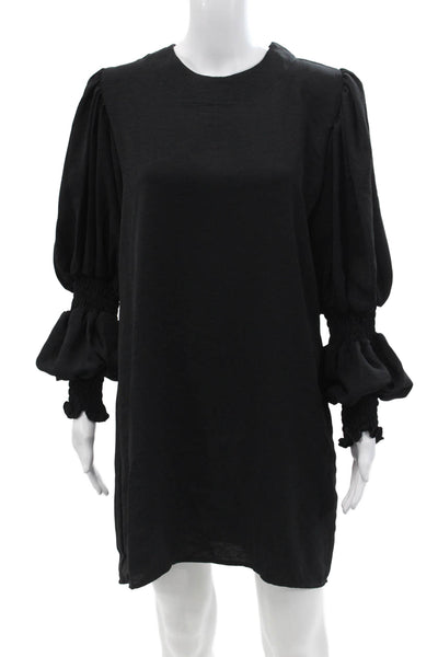 The Lulo Project Womens Makeda Short Dress - Black Size S