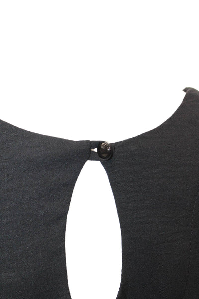 The Lulo Project Womens Makeda Short Dress - Black Size S