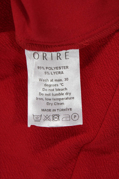 Orire Womens June Dress - Orange Size 12