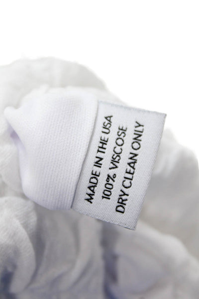 Dur Doux Womens Isla Bandeau Dress - White Size L