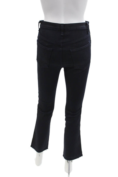 Veronica Beard Jeans Womens High Rise Carly Kick Flare Leg Jeans Blue Size 25