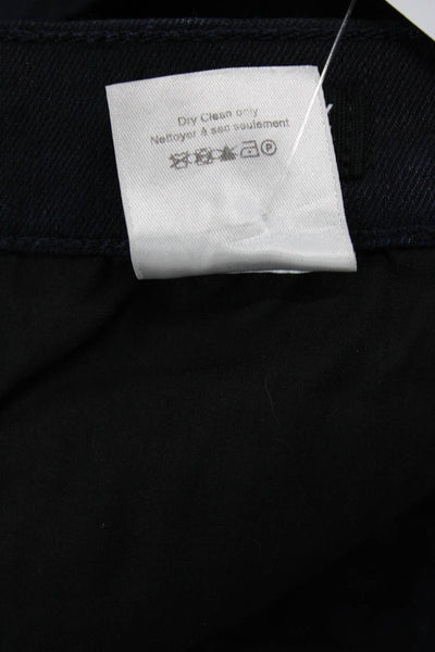 Veronica Beard Jeans Womens High Rise Carly Kick Flare Leg Jeans Blue Size 25
