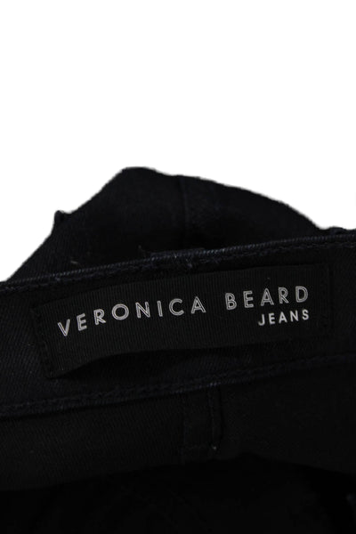 Veronica Beard Jeans Womens High Rise Carly Kick Flare Leg Jeans Blue Size 25