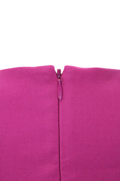 Elizabeth and James High Neck Sleeveless Fitted Mini Dress Pink Size 4