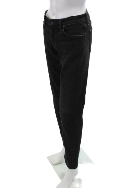 C of H Los Angeles Womens Racer Low Rise Skinny Leg Jeans Black Cotton Size 30