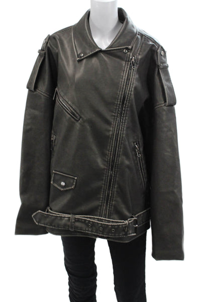 Lioness Womens Deja Vu Jacket - Charcoal Size XXL