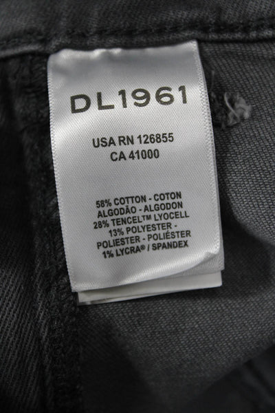 DL1961 Womens Emma Skinny Maternity Instasculpt Jeans - Overcast Size 26