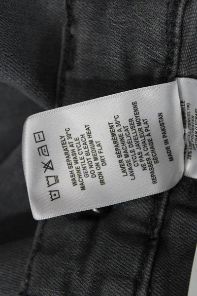 DL1961 Womens Emma Skinny Maternity Instasculpt Jeans - Overcast Size 26