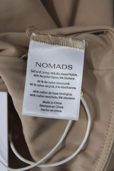 Nomads Womens Current Bikini Bottoms II - Taupe Size 4XL