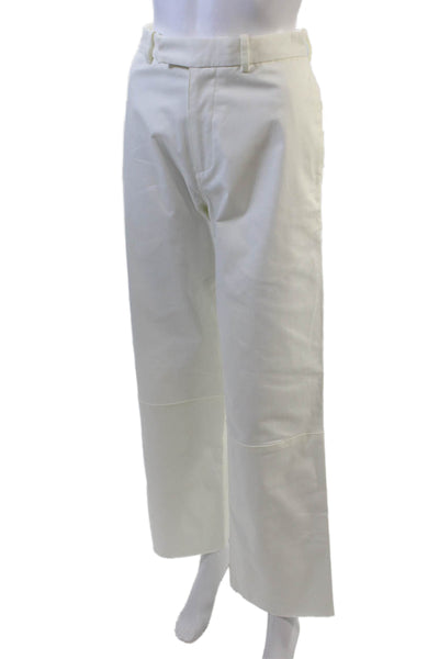 K.ngsley Womens Ayan Trousers - Eggshell Size 28