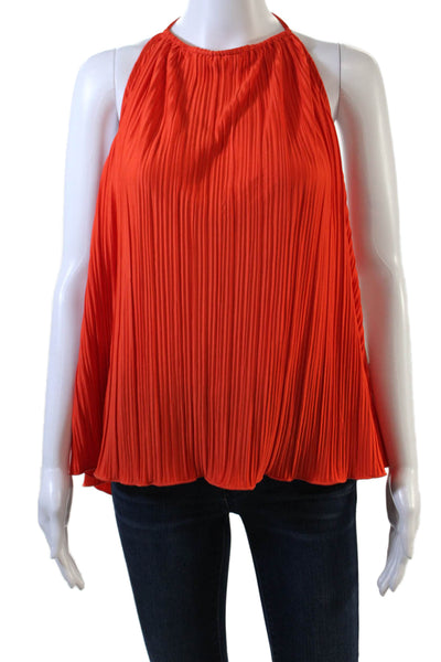 Good American Womens Always Fits Plisse Halter - Roma002 Size 4XL/5XL