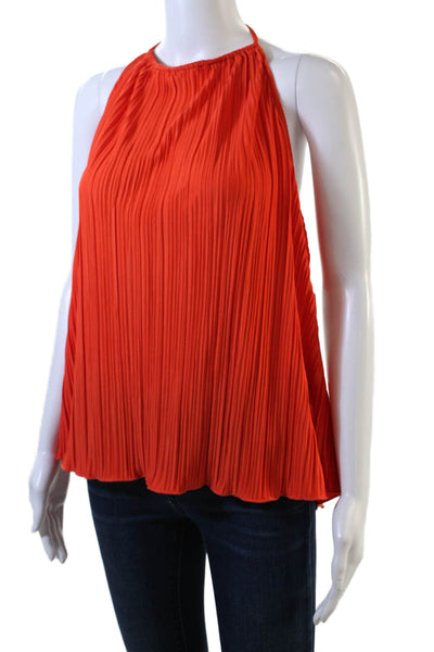 Good American Womens Always Fits Plisse Halter - Roma002 Size 4XL/5XL
