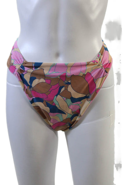 LSPACE Womens Arlo Bikini Bottoms - Sundazed Floral Size L