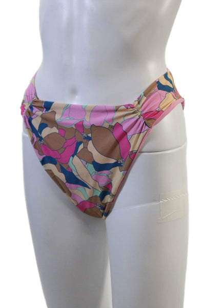 LSPACE Womens Arlo Bikini Bottoms - Sundazed Floral Size L