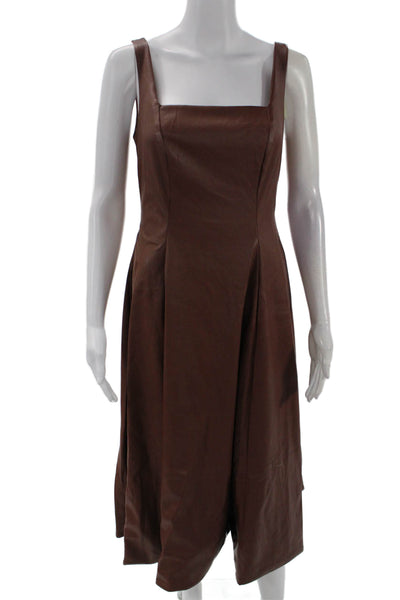 Chloe Kristyn Womens Elle Dress - Dark Brown Size 4