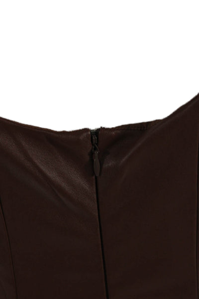 Chloe Kristyn Womens Elle Dress - Dark Brown Size 4